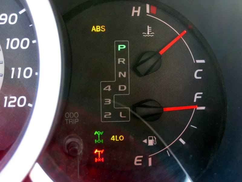 4wd indicator light flashing World Forums